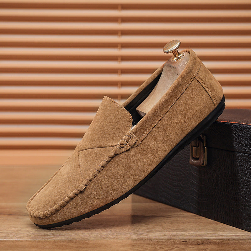 Men's Sophisticated Suede Moccasins