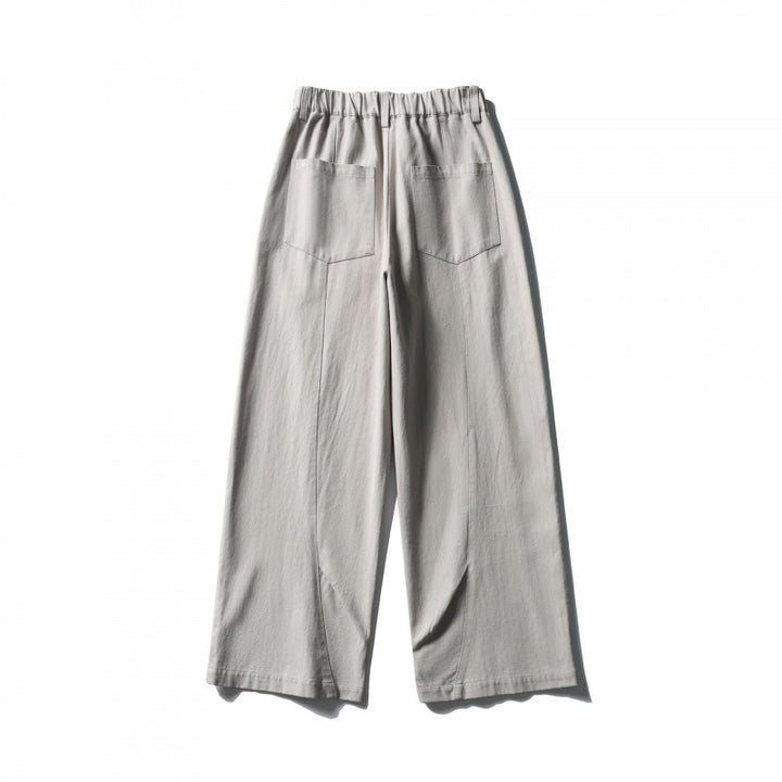 Women Wide High-Waist Culotte Pants made of structured cotton blend Mune Fashion