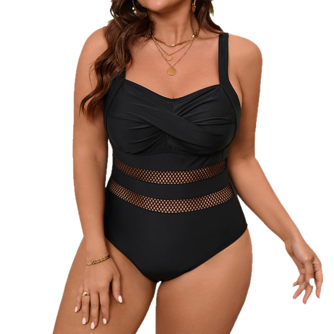Women's swimsuit with modern mesh insert Mune Fashion