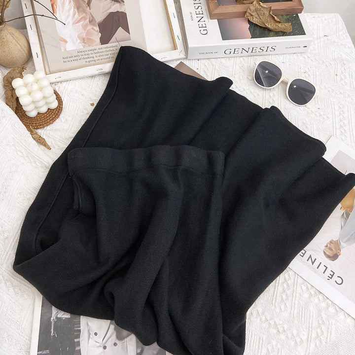 Ladies High Quality Knit Pants Mune Fashion