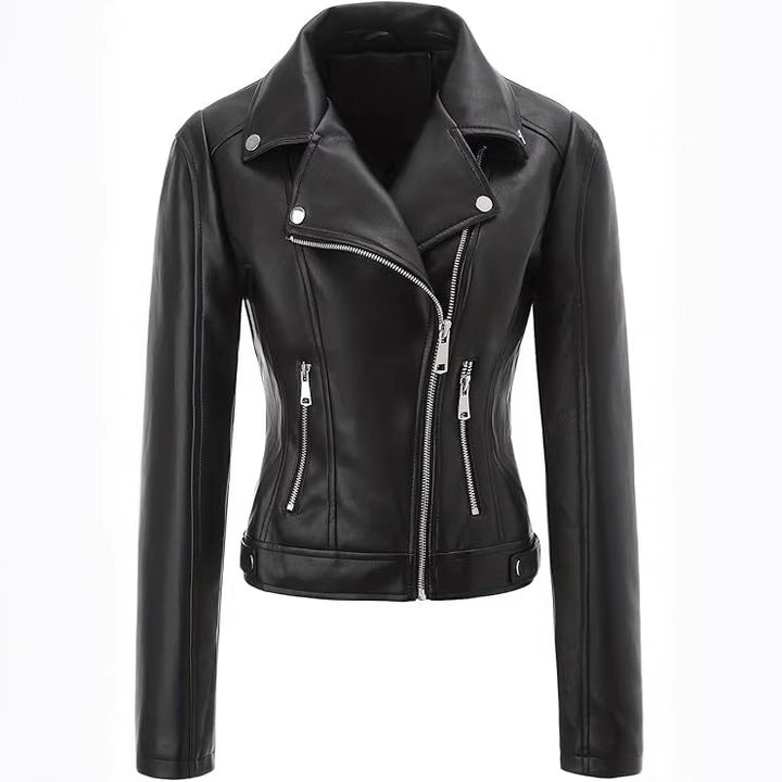 Women's Biker Jacket Mune Fashion
