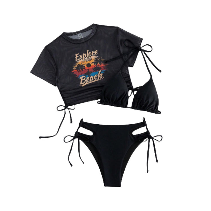 Women's bikini set with stylish crop top Mune Fashion