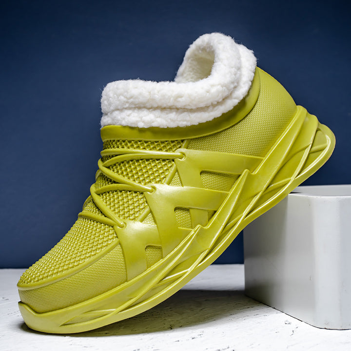 Women's Insulated Winter Sneaker with Teddy Lining and Cushioning Profile Sole Mune Fashion