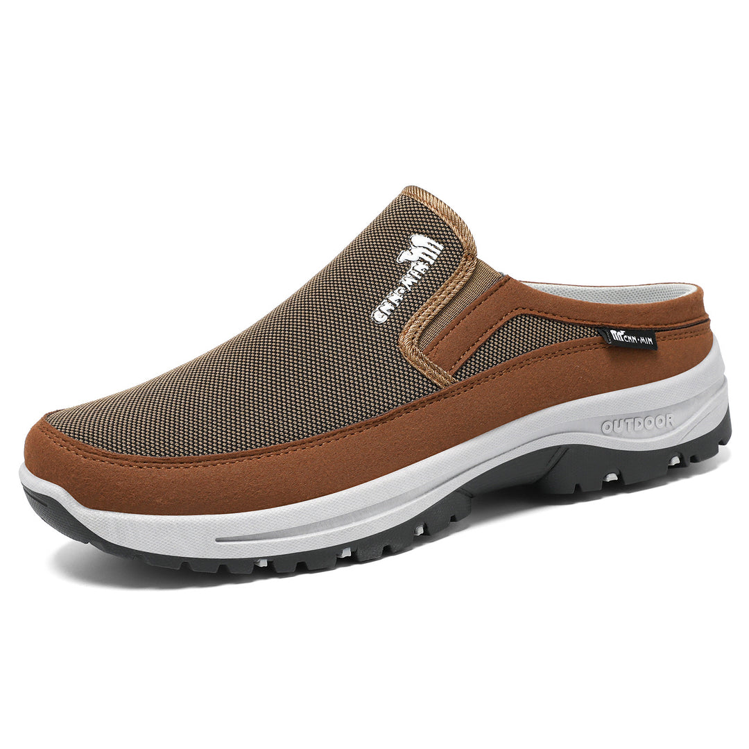 Men's breathable outdoor clog slipper with memory footbed Mune Fashion