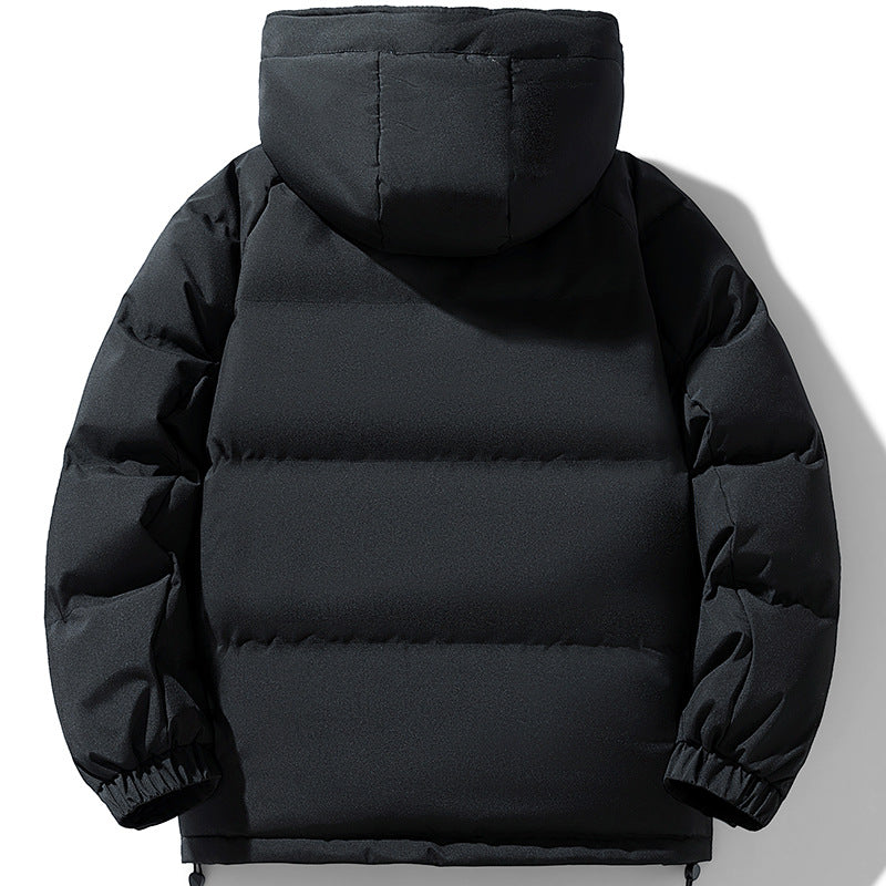 Men's Padded Urban Thermal Jacket with Quilted Look, High Stand Collar and Utility Pockets Mune Fashion