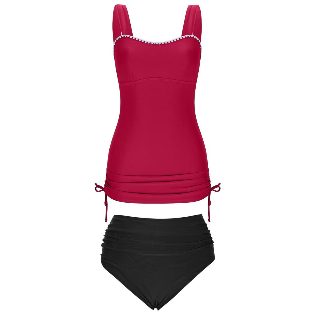 Women's Tankini Set with Adjustable Side Straps Mune Fashion