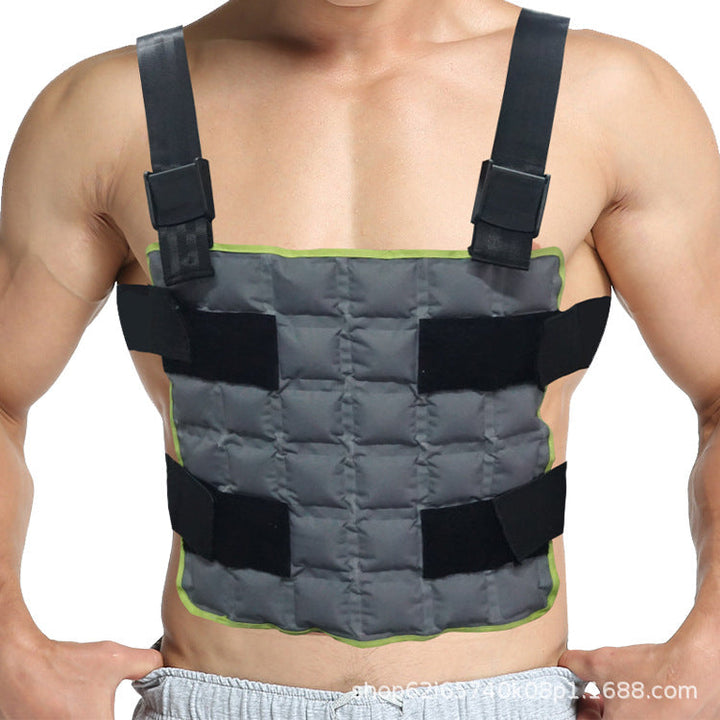 Unisex cooling therapy vest with reusable gel packs and adjustable Velcro closures Mune Fashion