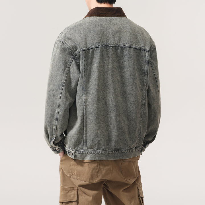 Men's Designer Denim Jacket Mune Fashion