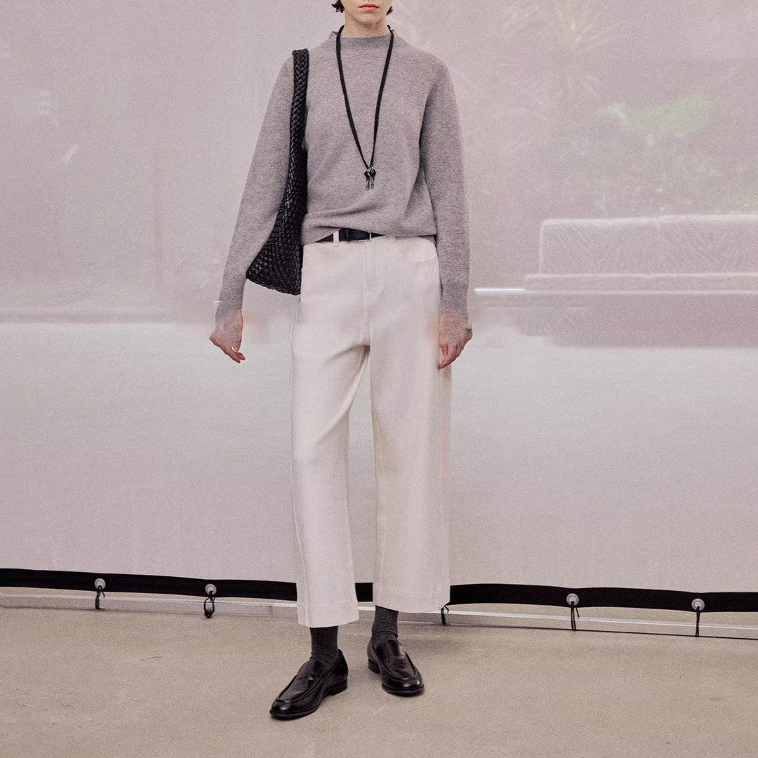 Women Wide Cotton Pants Mune Fashion
