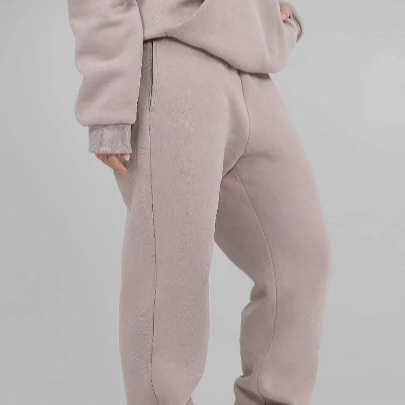 Women's oversized hoodie with kangaroo pocket and soft fleece lining Mune Fashion