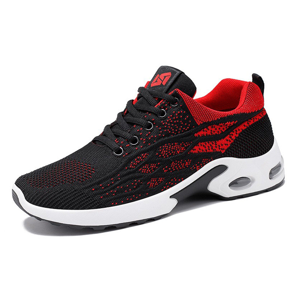 Unisex nan breathable knitted casual running sneakers with visible air chamber and shock-absorbing EVA midsole Mune Fashion