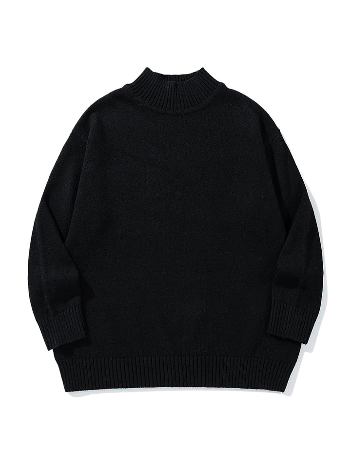 Unisex Oversize-Troyer-Pullover with short standing collar and wide ribbed cuffs Mune Fashion