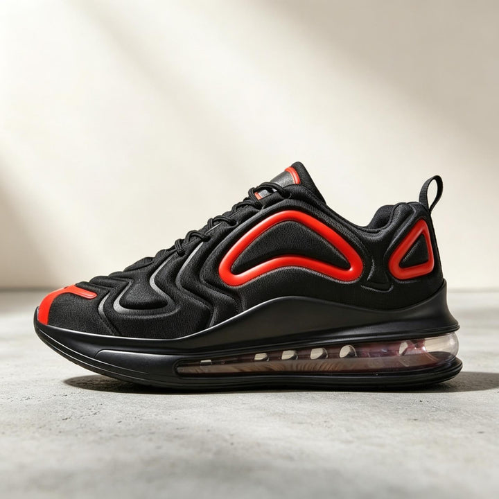 Men's Breathable Sports Sneakers with Ruffled Design Mune Fashion