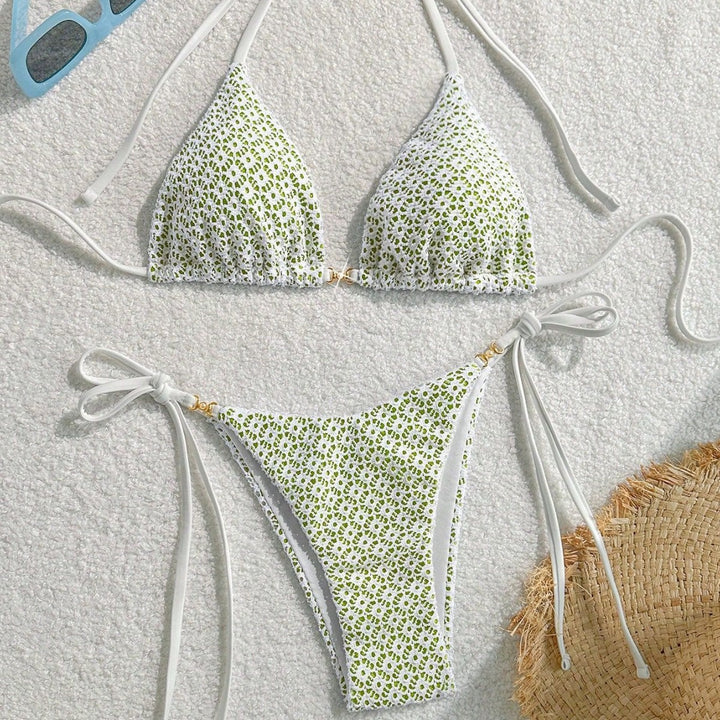 Ladies refined bikini cut with adjustable ties Mune Fashion