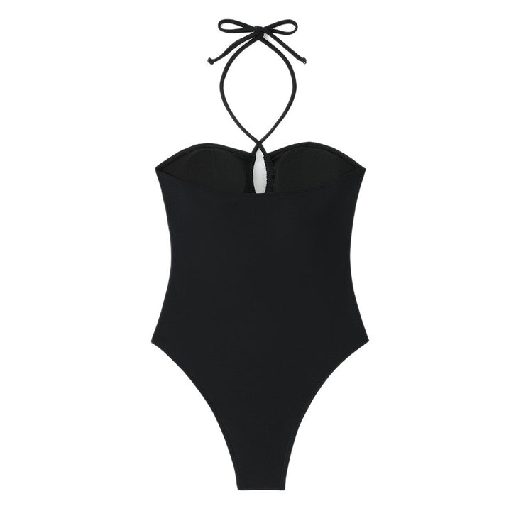 Ladies One-Piece Swimsuit with Stylish Keyhole Design Mune Fashion