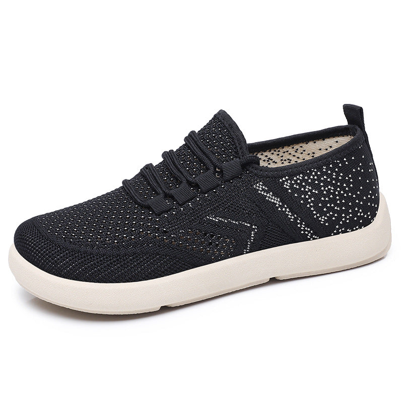 Women's Sporty Mesh Sneakers with Flexible Sole Concept Mune Fashion