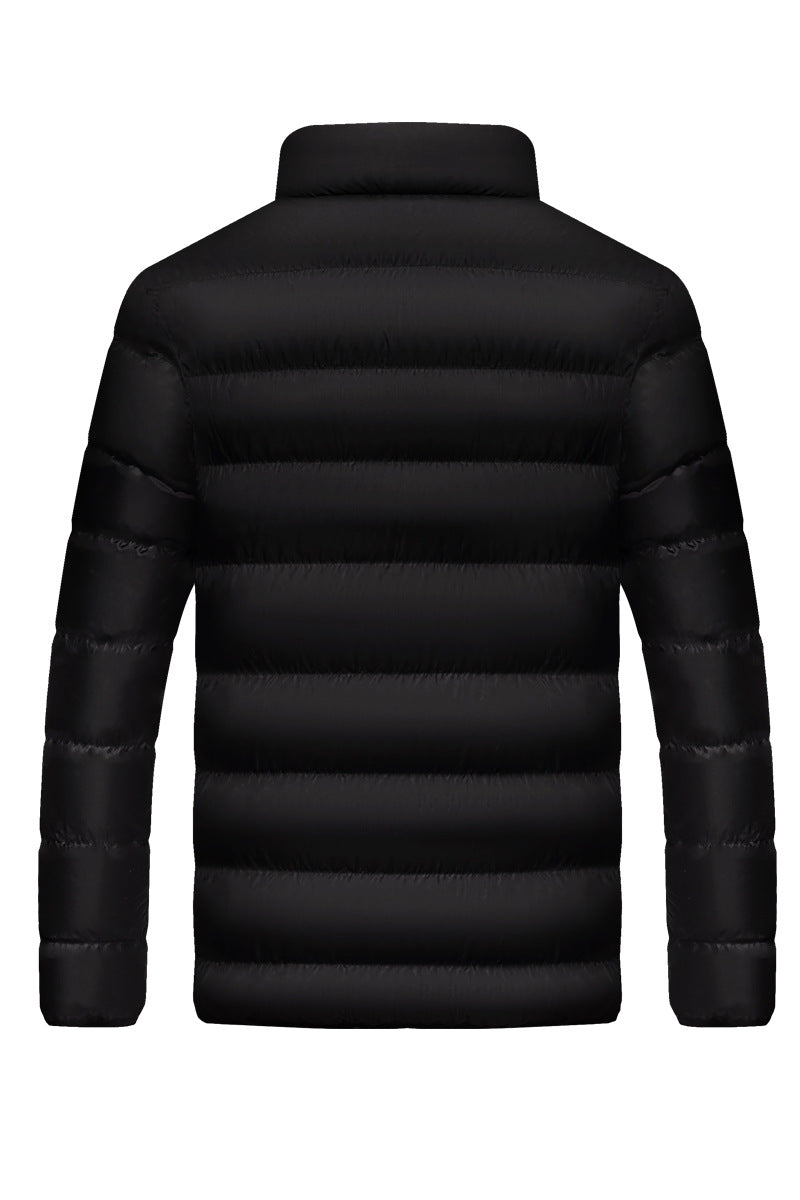 Men's lightweight quilted thermo quilted jacket with contrasting inner lining Mune Fashion