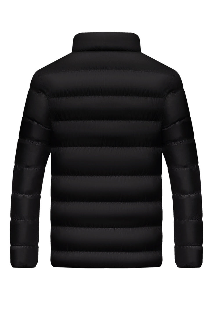 Men's lightweight quilted thermo quilted jacket with contrasting inner lining Mune Fashion