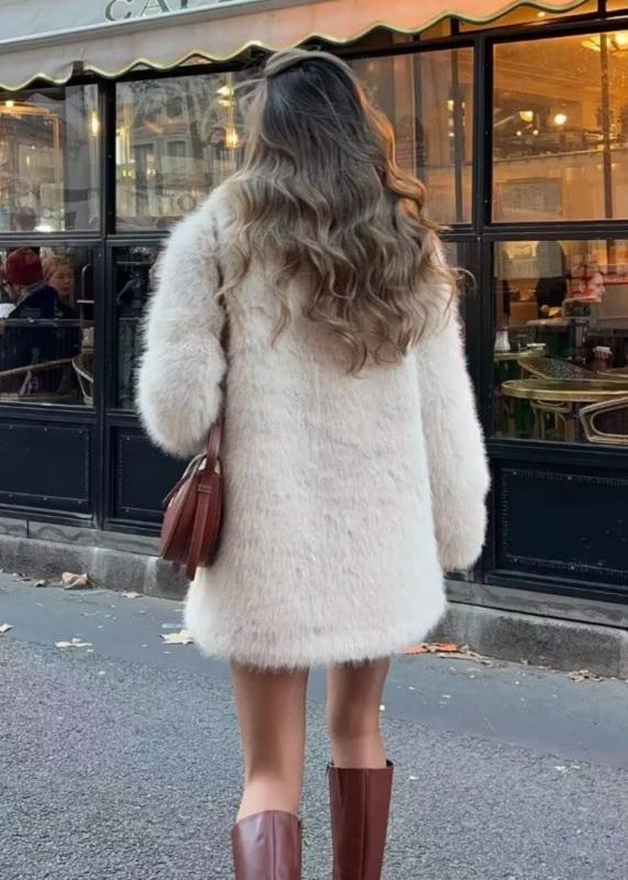 Mune | Elegant Women's Winter Jacket with Soft Faux Fur
