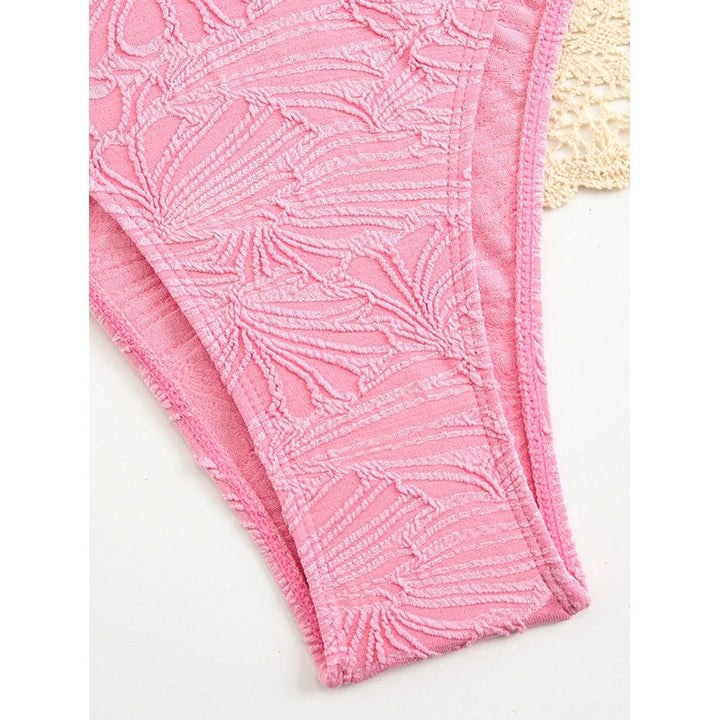 Women's bikini set with floral accent embroideries Mune Fashion