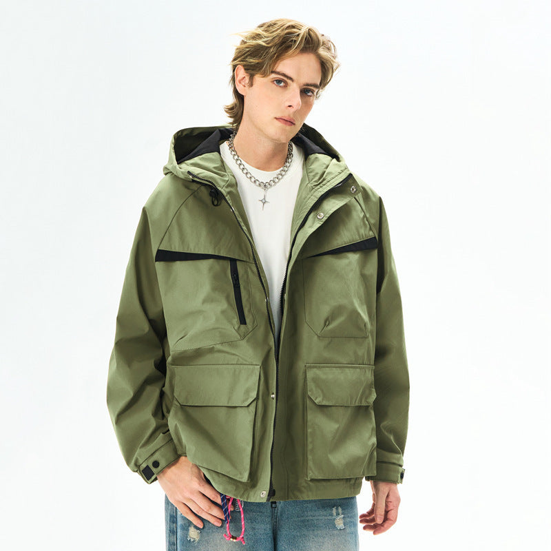 Men's functional jacket with versatile pockets Mune Fashion