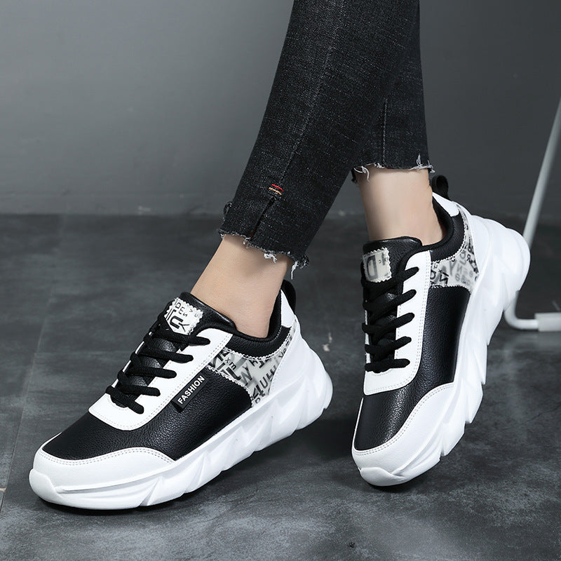 Women’s urban bulky sneaker with soft faux fur lining, padded entry and striking profile sole Mune Fashion