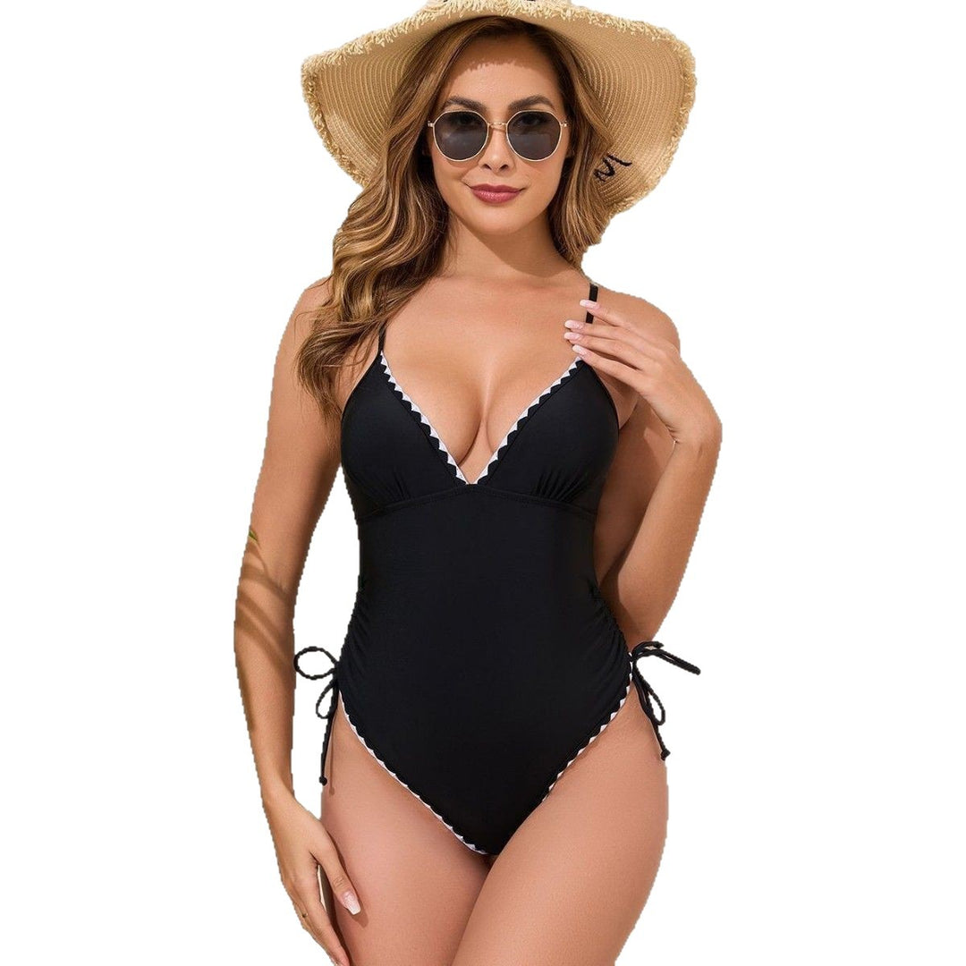 Women Elegant Jumpsuit with Adjustable Straps and Ruffle Details Mune Fashion