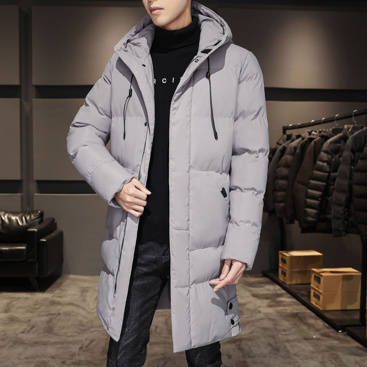 Men's Insulated Long Parka with Hood, Windproof Shell & Utility Pockets Mune Fashion