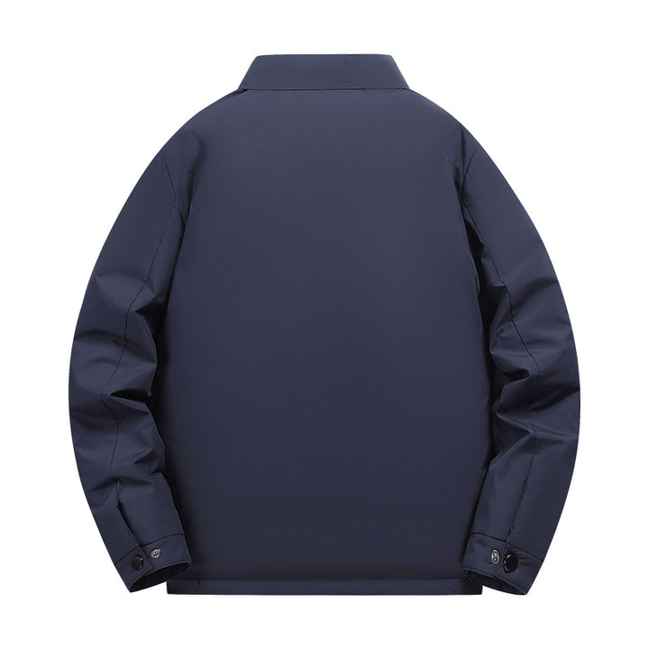 Men's Fashionable Transitional Jacket with High Collar Mune Fashion