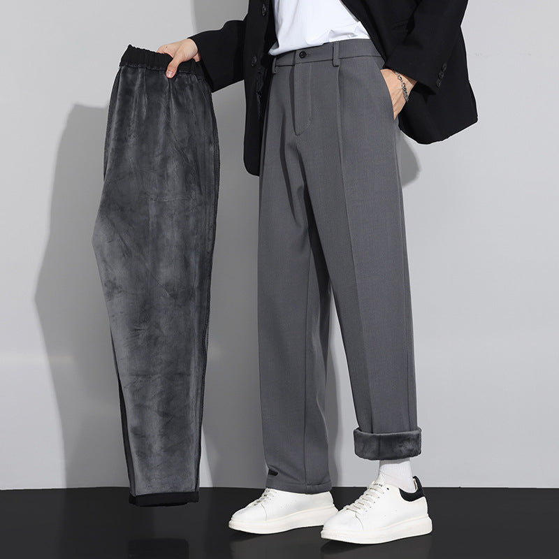 Men's Comfortable Chino Pants with Wide Fit