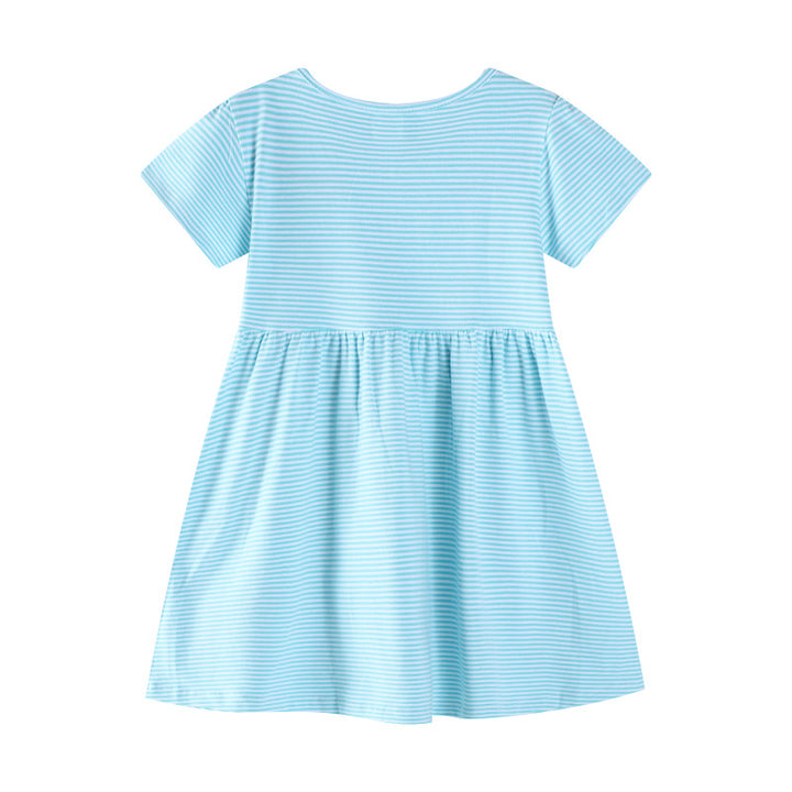 Girl's casual dress with animal motif Mune Fashion