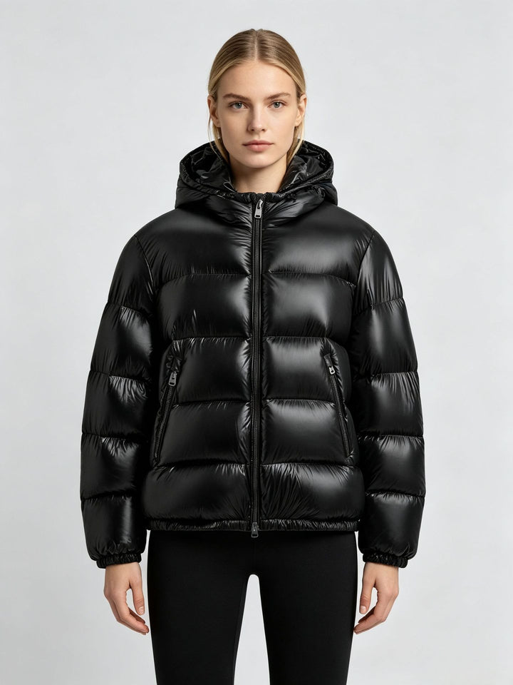 Women Stylish Down Jacket with Hood