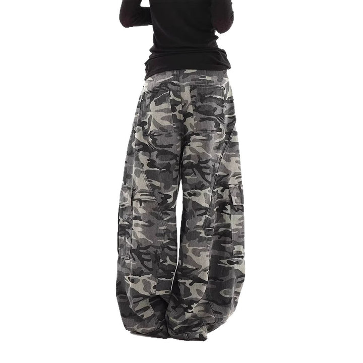 Men's cargo pants in camouflage design Mune Fashion
