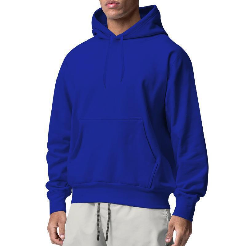 Men's nan Premium Hoodie with kangaroo pocket, brushed fleece interior, reinforced neck seam, and ribbed hem Mune Fashion