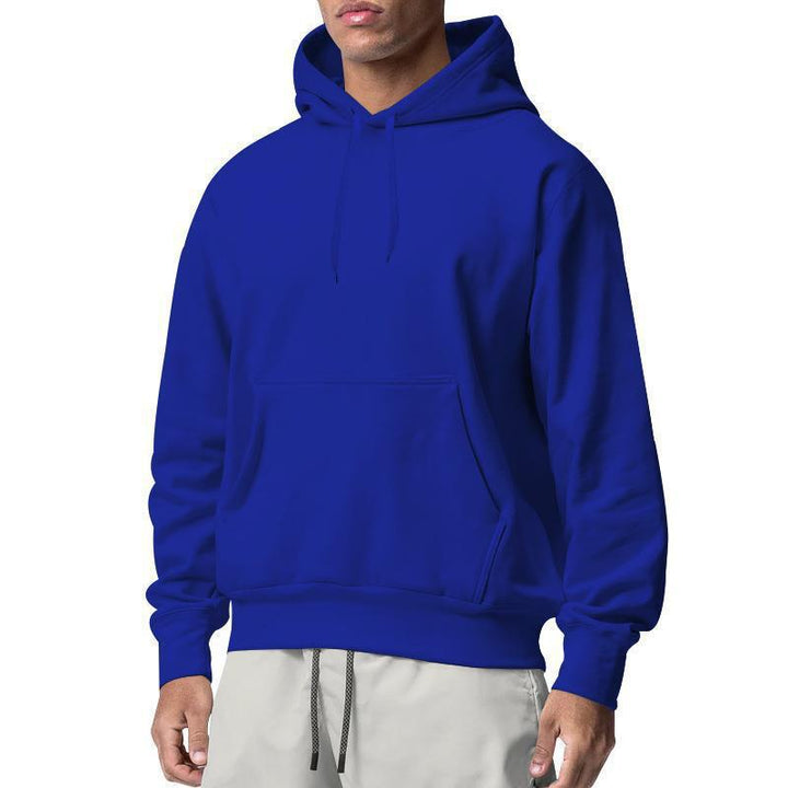 Men's nan Premium Hoodie with kangaroo pocket, brushed fleece interior, reinforced neck seam, and ribbed hem Mune Fashion