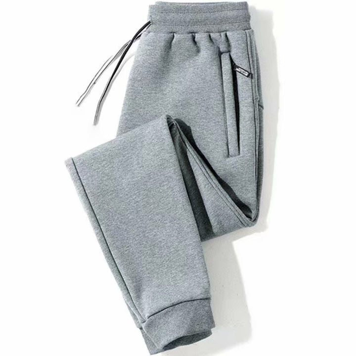 Men's sporty jogging pants with side zip pockets Mune Fashion