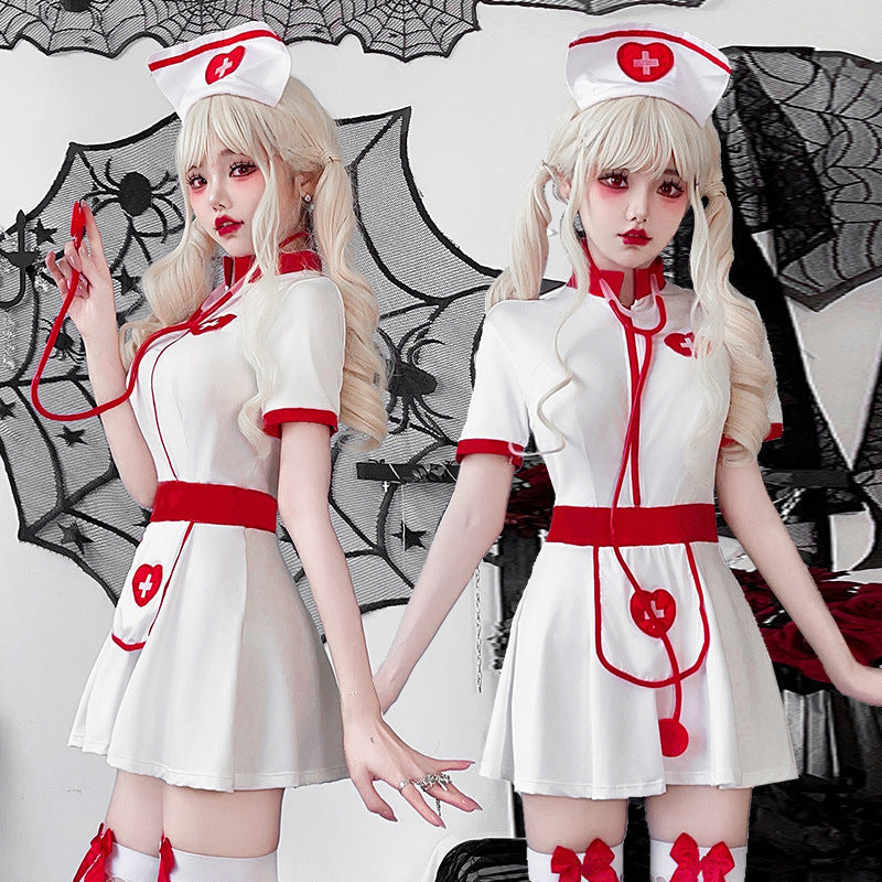 Women's sexy Nurse Costume Mune Fashion
