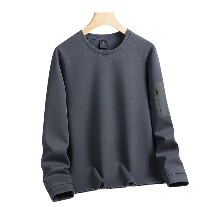 Men's Oversized Sweatshirt with contrasting side pockets and soft fleece lining Mune Fashion