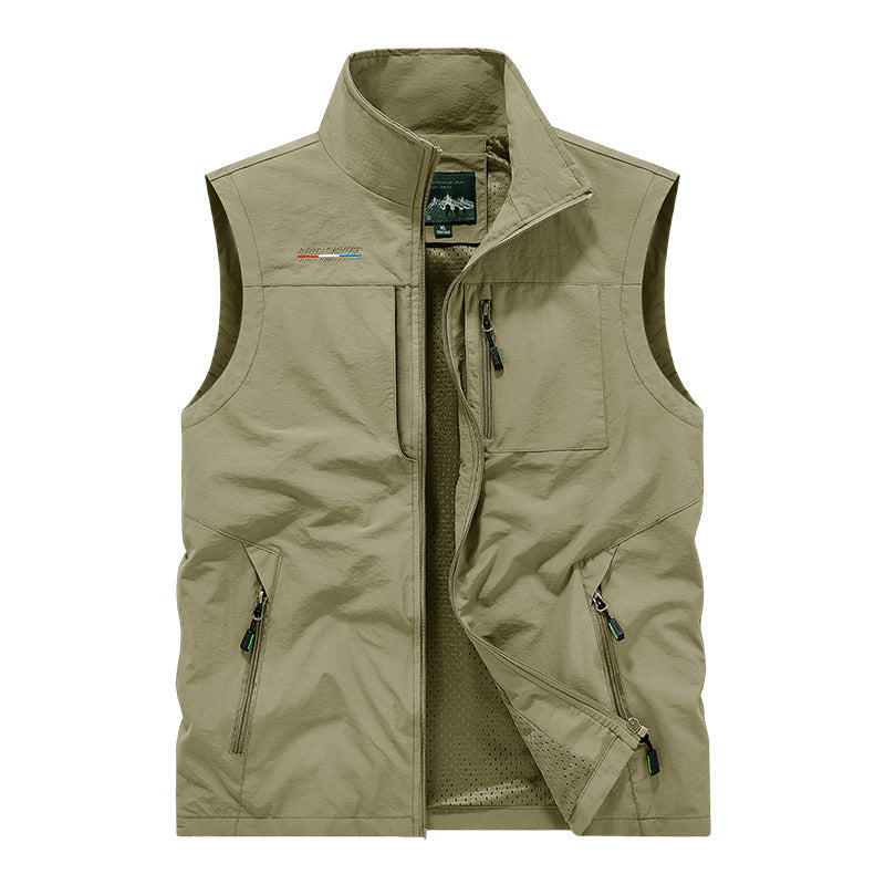 Men's Multifunctional Quilted Vest