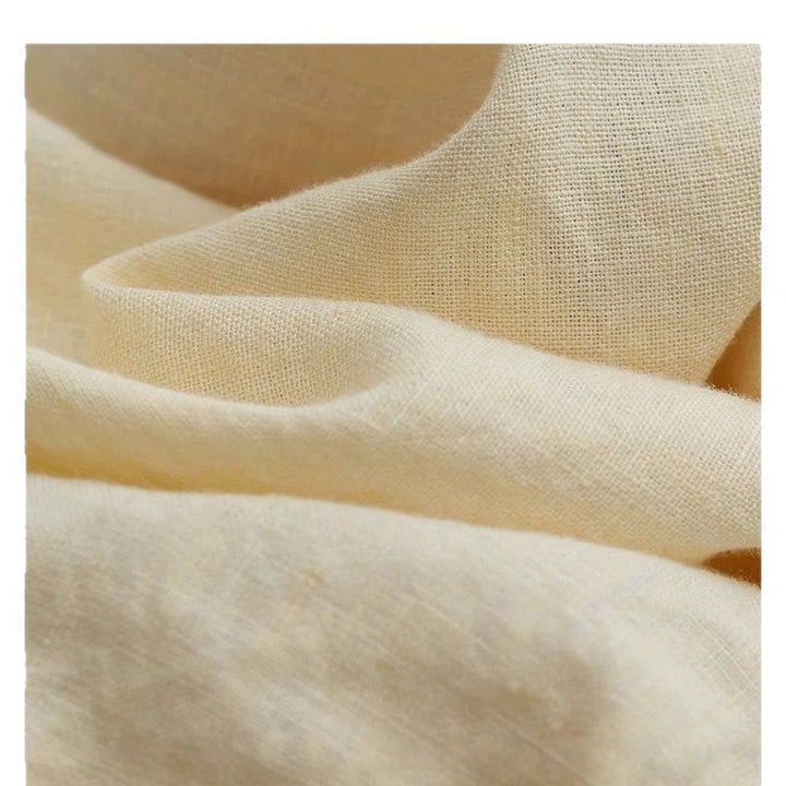 Women Airy and Comfortable Linen Blouse Mune Fashion