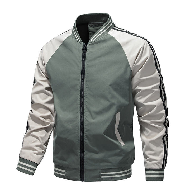 Men's Sporty Retro Bomber Jacket Mune Fashion
