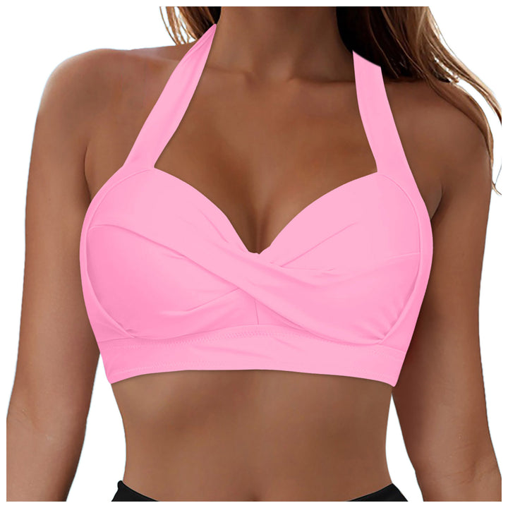 Women's Stylish Bikini Top with Wrap Design Mune Fashion