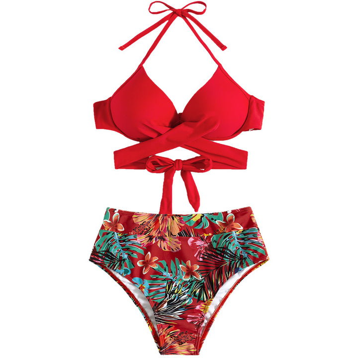 Ladies Triangle Bikini with elegant wrap design Mune Fashion
