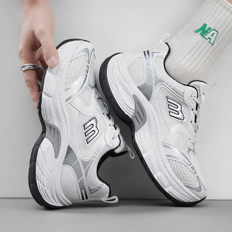 Unisex Voluminous Mesh Runner with breathable upper material and shock-absorbing platform sole Mune Fashion