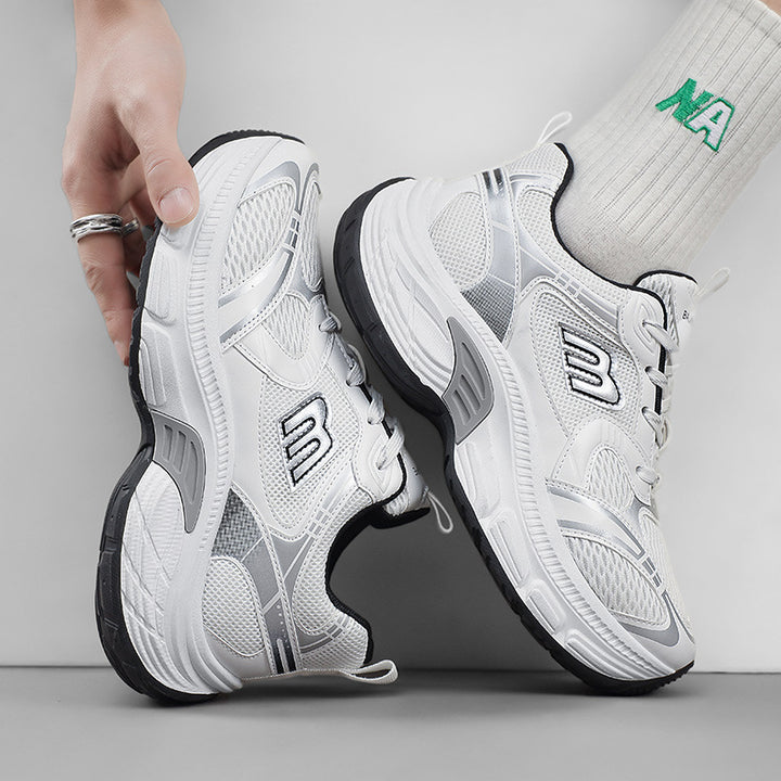 Unisex Voluminous Mesh Runner with breathable upper material and shock-absorbing platform sole Mune Fashion