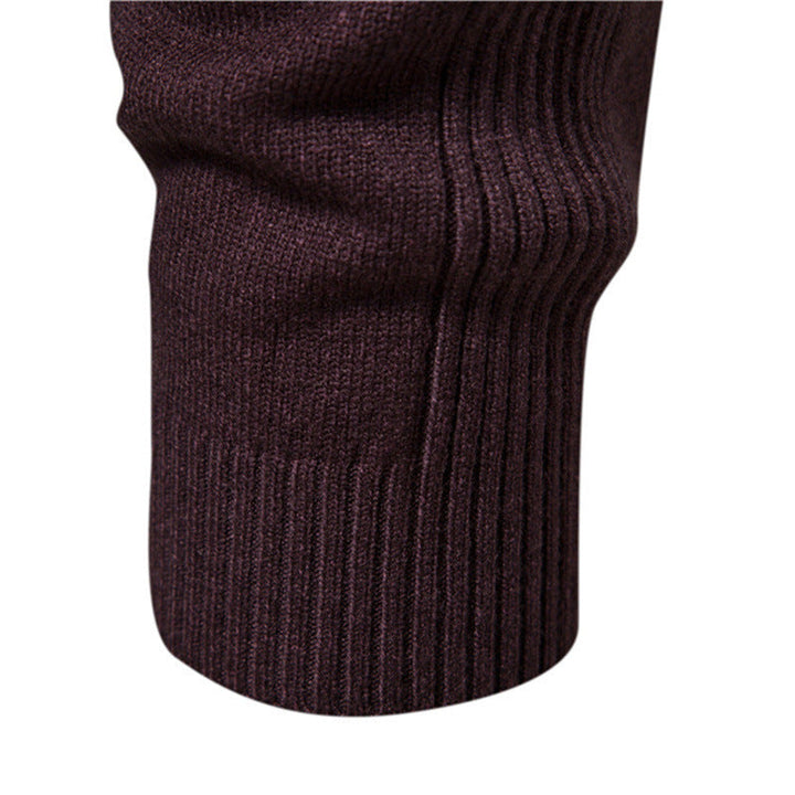 Men's Stylish Turtleneck Sweater Made Of Soft Merino Wool Mune