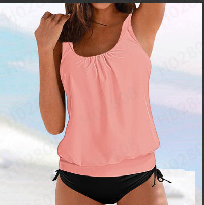 Women’s casual top with gathered hem Mune Fashion