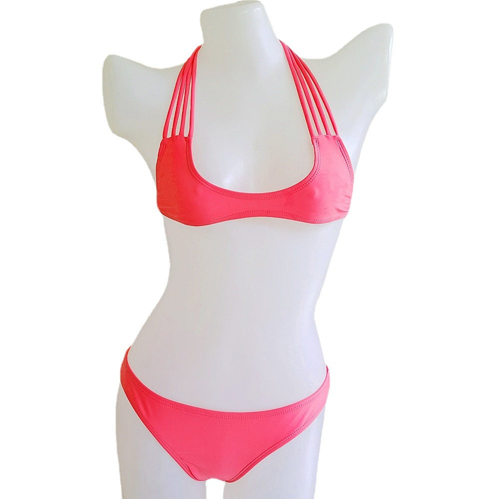 Women One-Piece Swimsuit with Sophisticated Cross-Back Design Mune Fashion