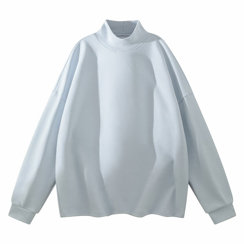 Women's Fashion Sweatshirt with Stand-up Collar Mune Fashion