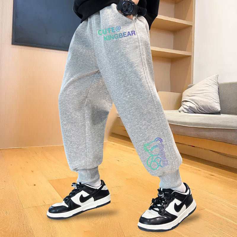 Men's casual joggers with colorful print Mune Fashion
